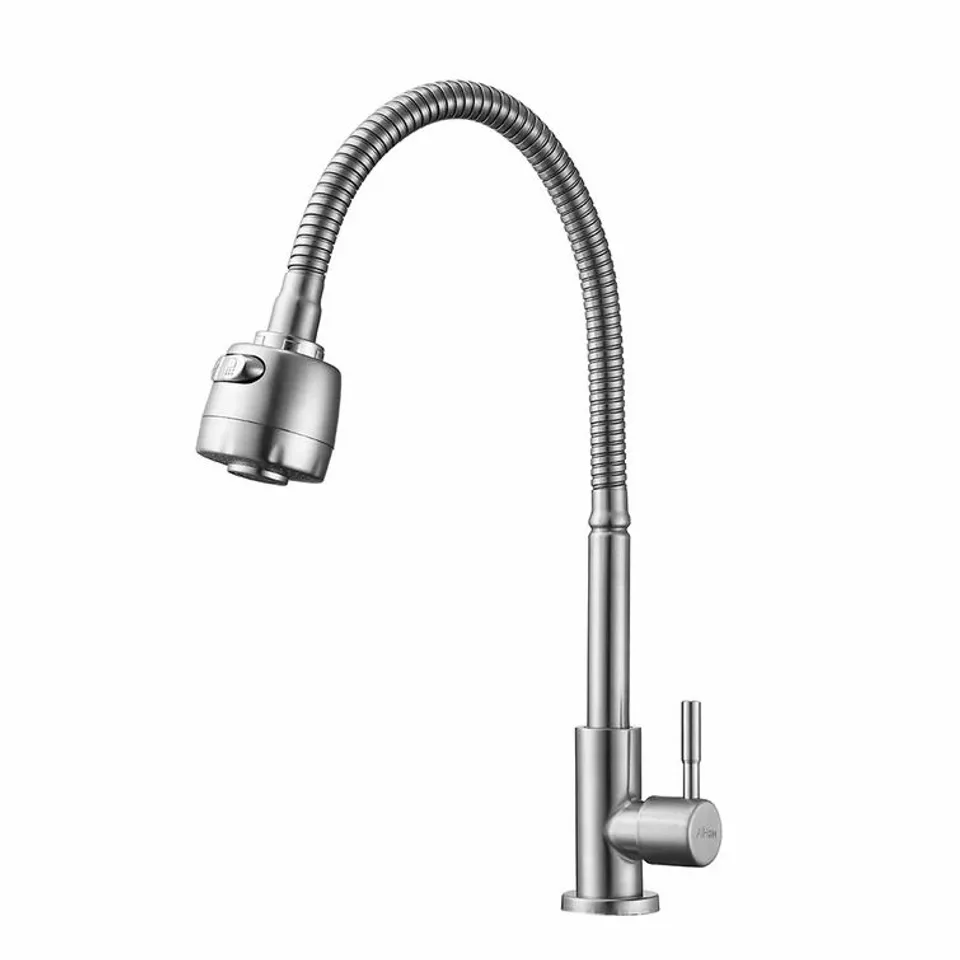 PULL DOWN SINGLE LEVER MONOBLOC TAP