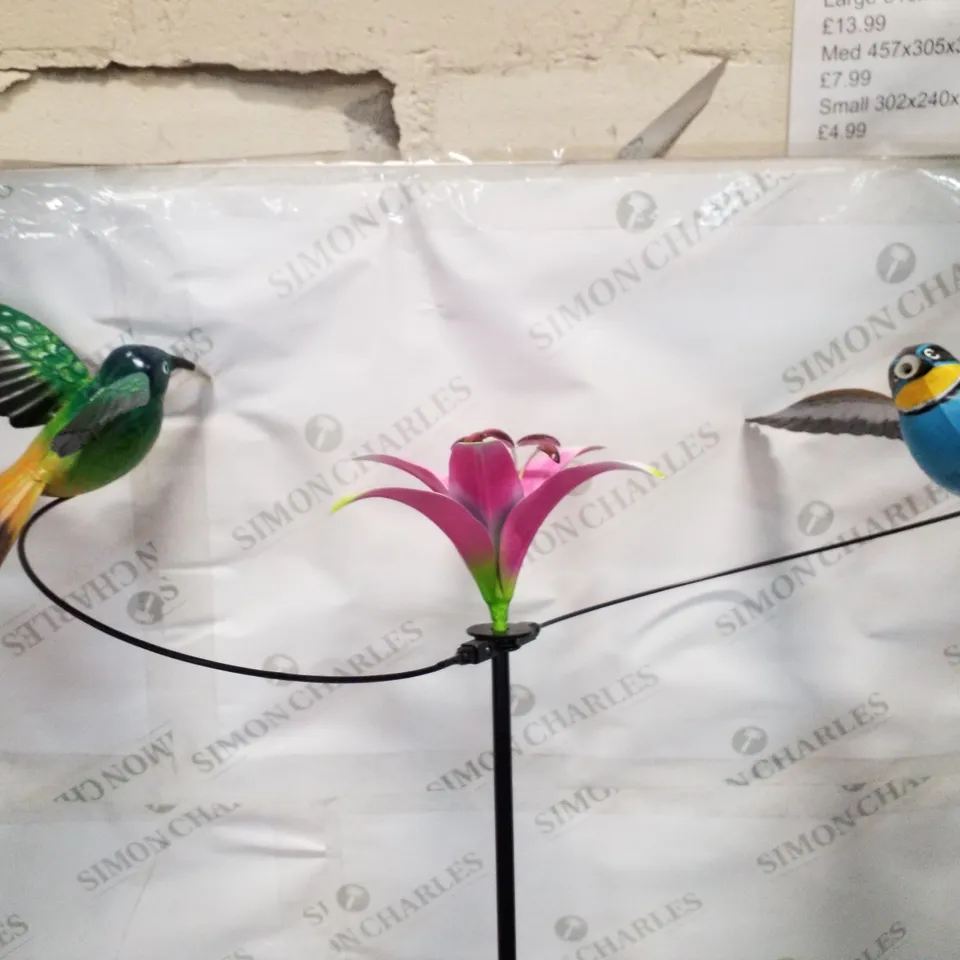 3 BOXED HOME2GARDEN HUMMINGBIRD WINDSPINNER (3 BOXES)