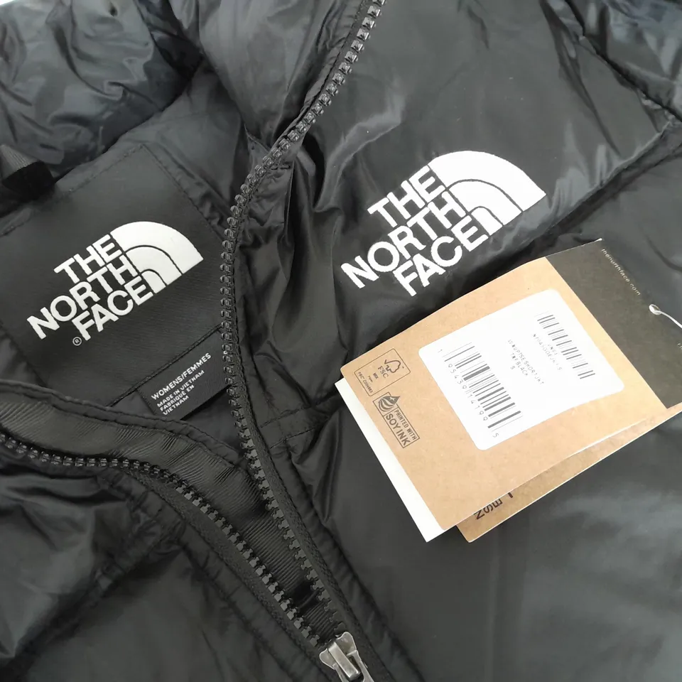 NORTH FACE WOMENS SHORT PUFFER COAT - S