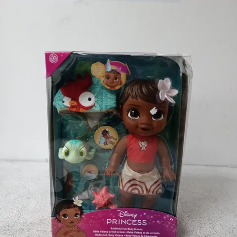 DISNEY PRINCESS MOANA BATHTIME DOLL – BOXED