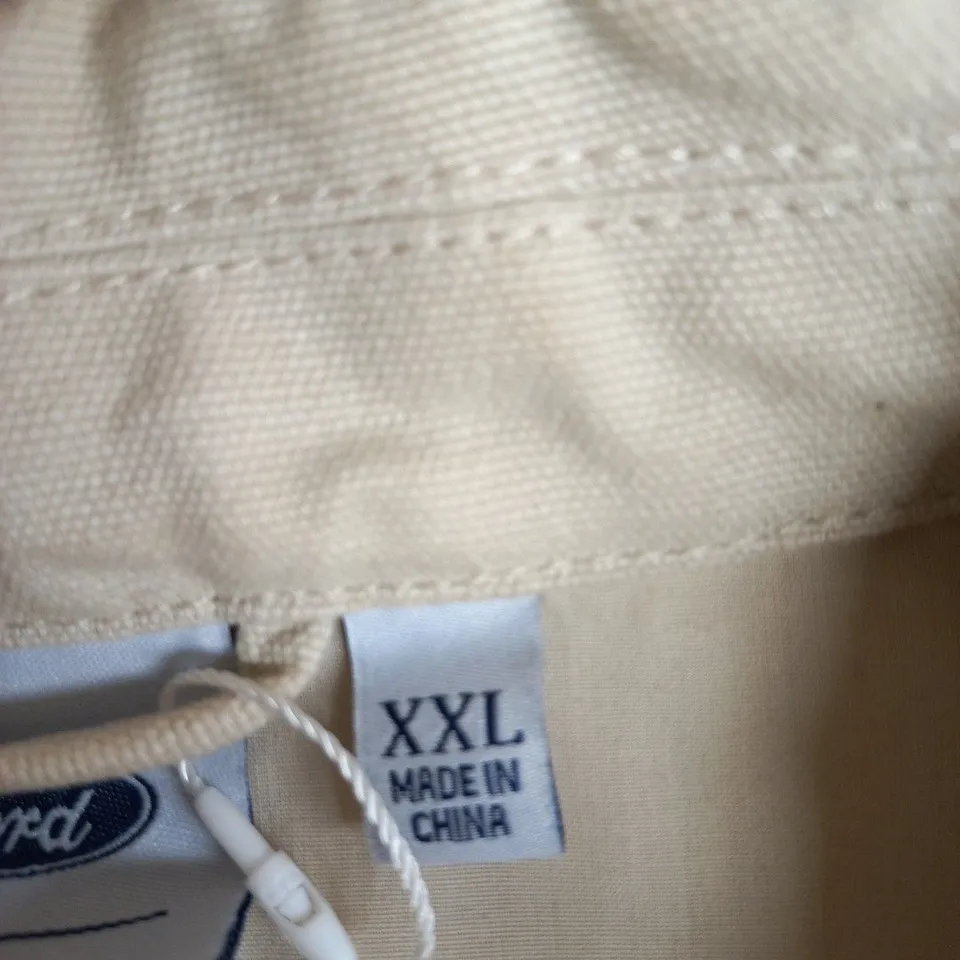 FORD OFFICIAL LICENSED PRODUCT MEN'S JACKET – BEIGE, XXL