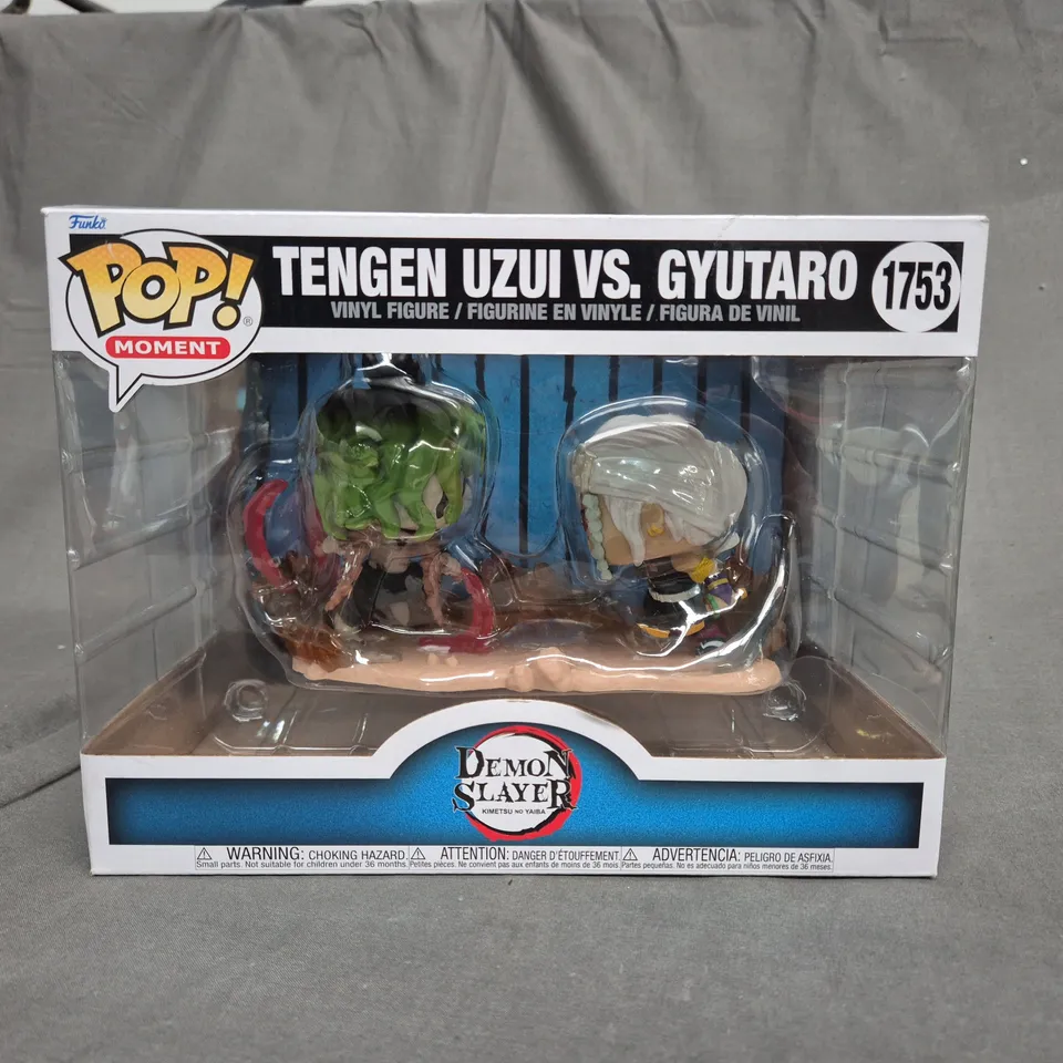 POP! MOMENT - TENGEN UZUI VS GYUTARO VINYL FIGURE - DEMON SLAYER - 1753