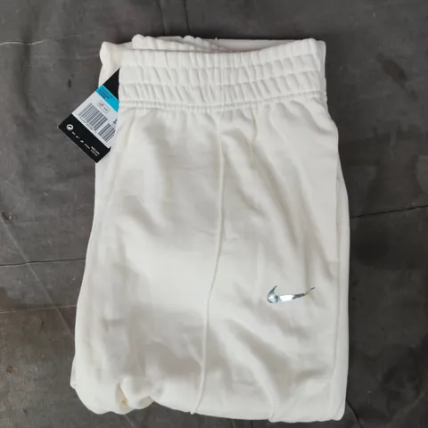 NIKE WOMEN'S LOOSE FIT SWEATPANTS IN CREAM SIZE MEDIUM