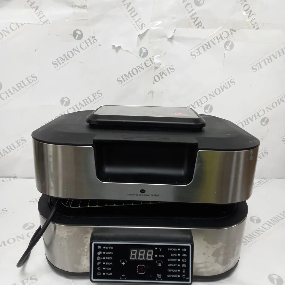 BOXED COOK'S ESSENTIALS GRILL & AIRFRYER 5.5L