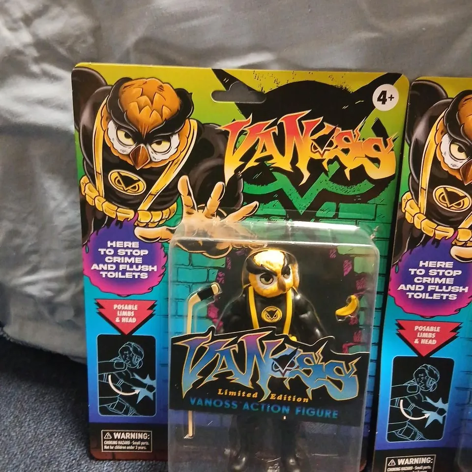 VANOSS LIMITED EDITION ACTION FIGURE – SET OF 2 IN BLISTER PACKS (4+ AGE)
