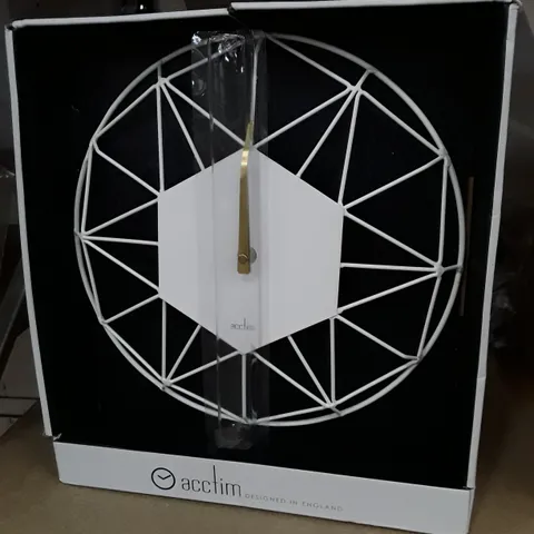 BOXED WALL CLOCK 