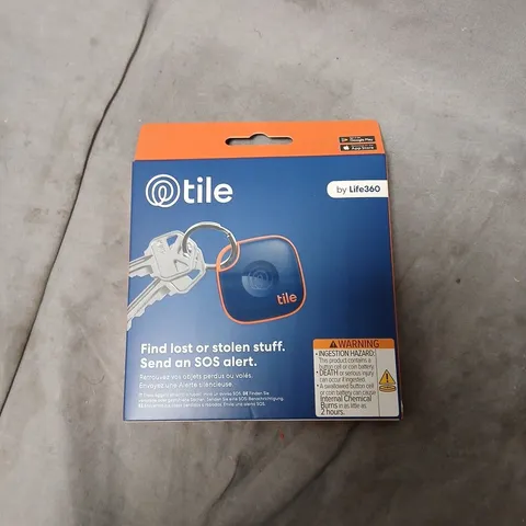 BOXED AND SEALED TILE BLUETOOTH TRACKER BY LIFE360 – FIND LOST ITEMS