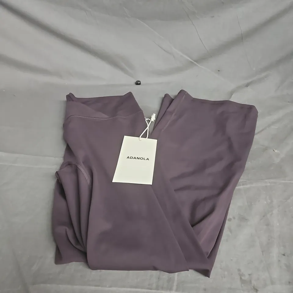 ADANOLA WRAP OVER YOGA PANT – COFFEE BEAN, XL