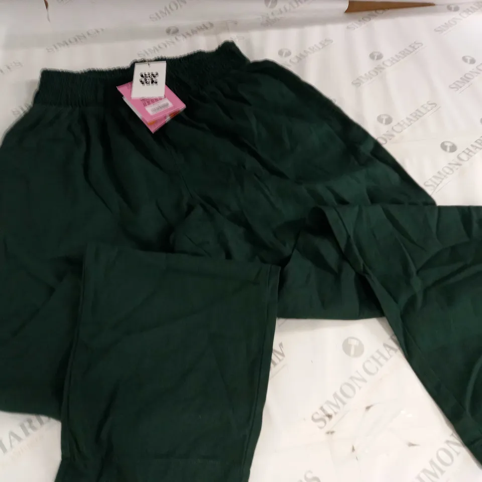 LUCY AND YAK GREEN ALEXA TROUSERS IN GREEN - M/R