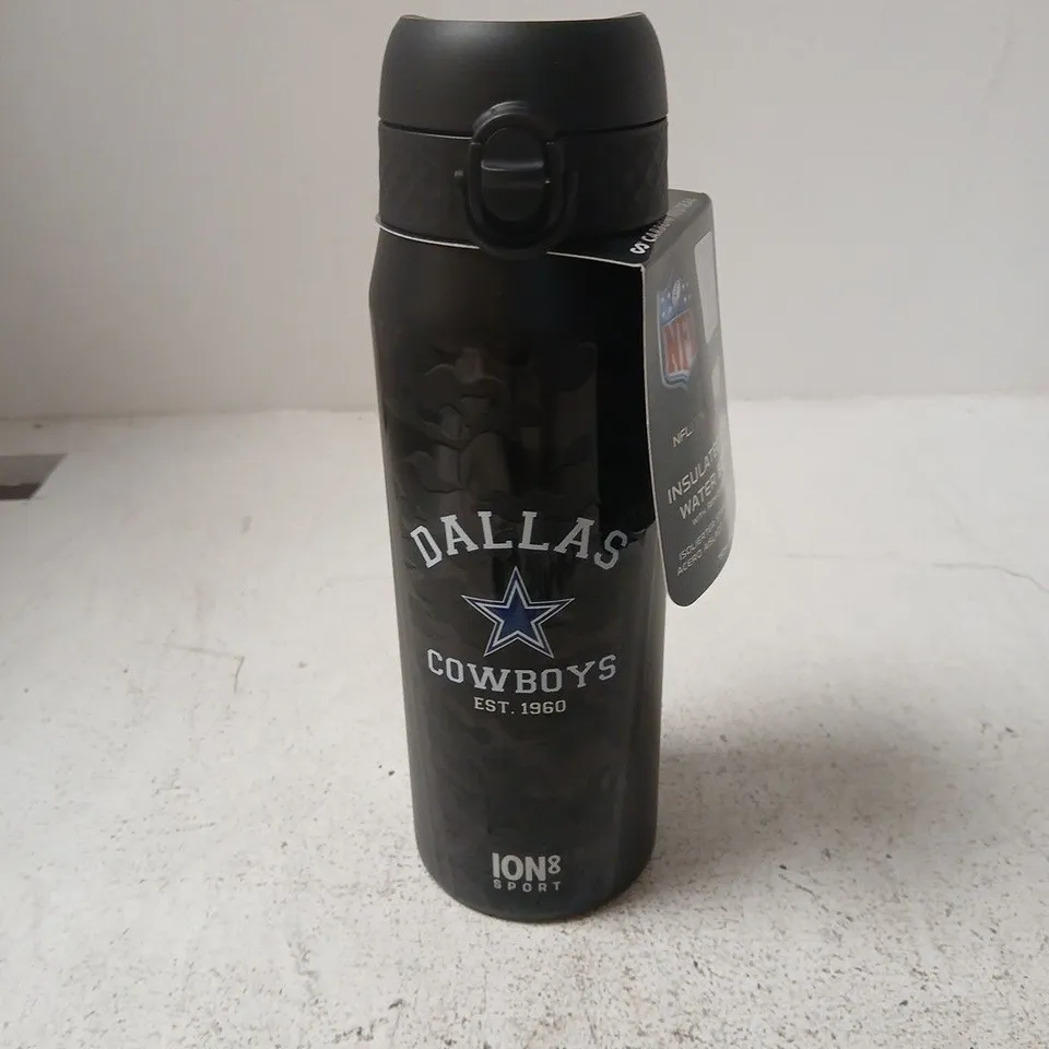 DALLAS COWBOYS NFL INSULATED STEEL WATER BOTTLE, 750ML
