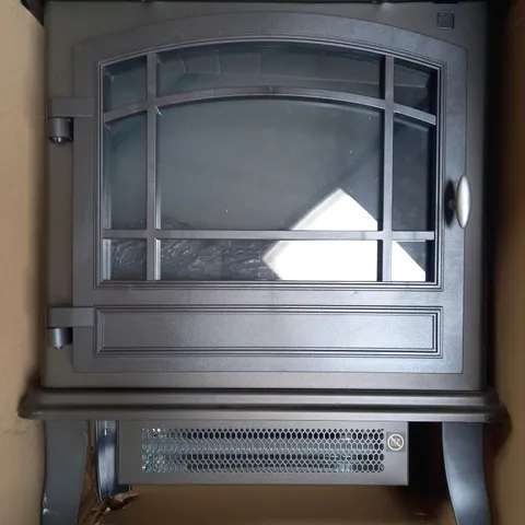 BOXED UNBRANDED ELECTRIC FIREPLACE HEATER