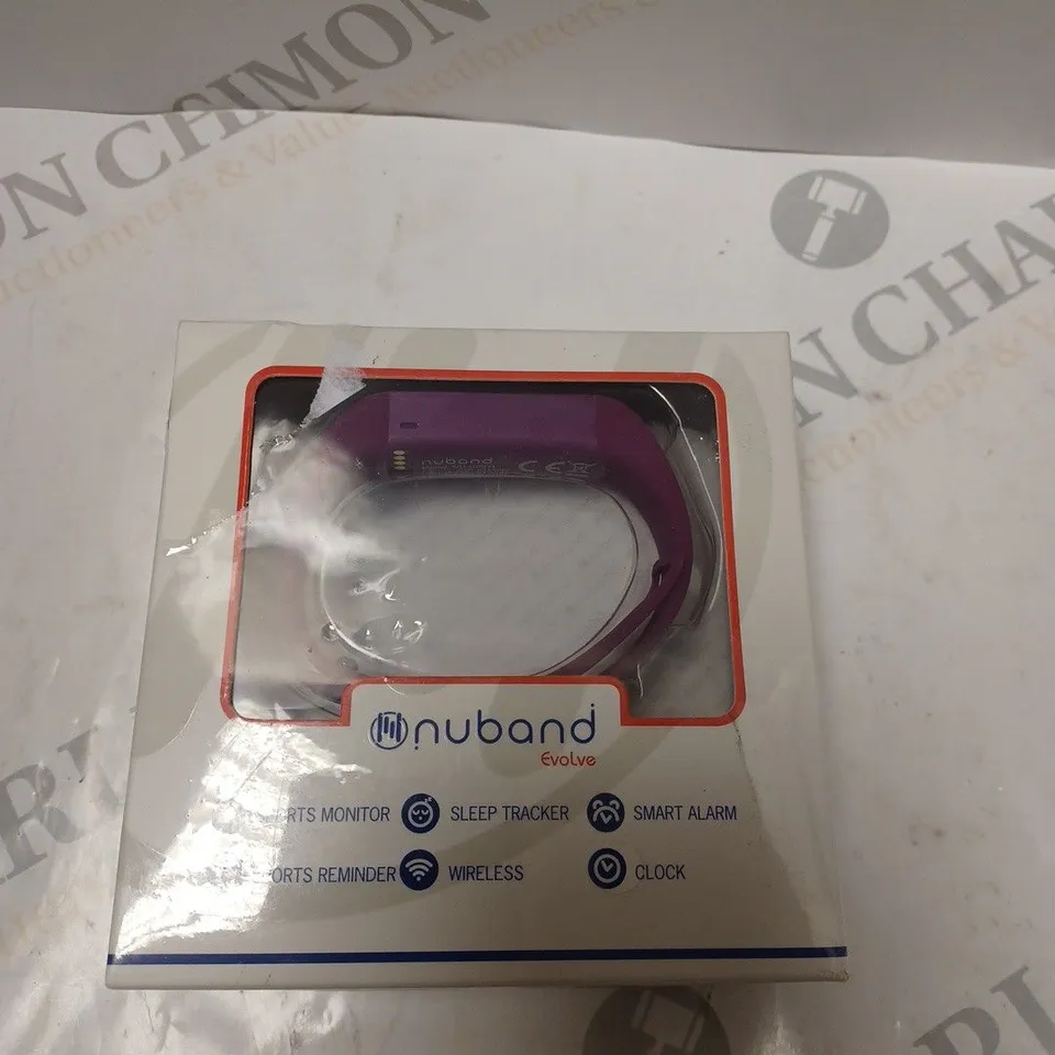 NUBAND EVOLVE SPORTS MONITOR BOXED AND SEALED 