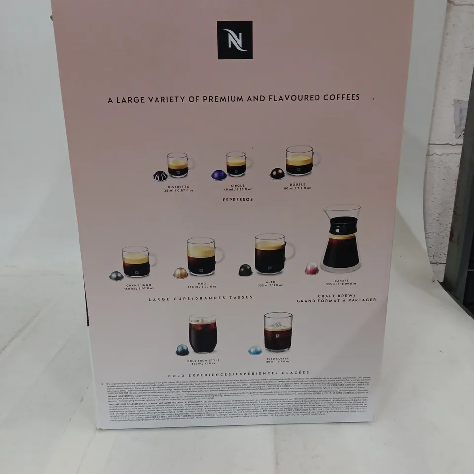KRUPS NESPRESSO COFFEE MACHINE (XN910B40) – VERTUO NEXT (BOXED)