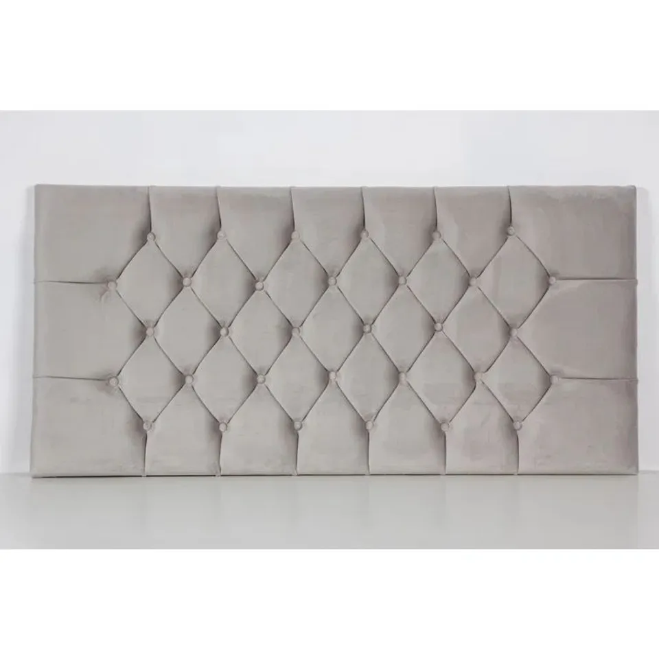 BAGGED SCHROER UPHOLSTERED HEADBOARD// SIZE: 4FT6