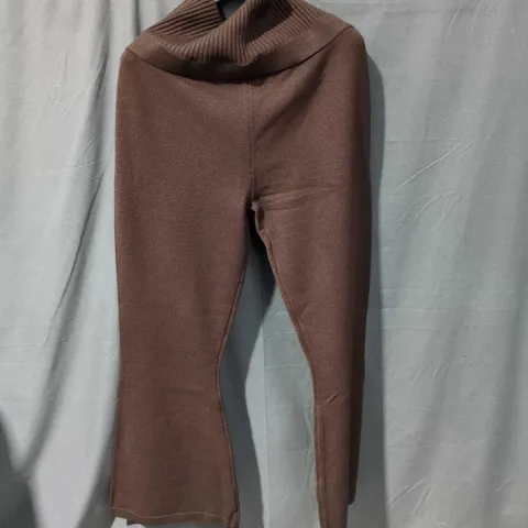 BABYBOO BROWN PORTIA KNITTED PANTS β SIZE XXL