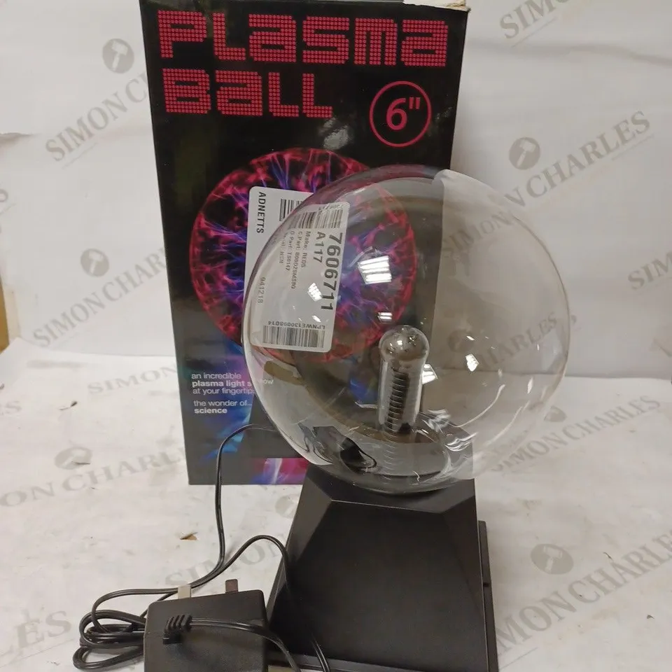 RED5 PLASMA BALL 6 INCH DIAMETER BALL (MEDIUM)