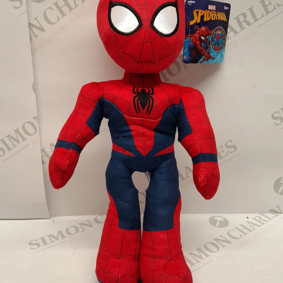 FIVE BRAND NEW MARVEL SPIDER-MAN POSEABLE PLUSH TOY