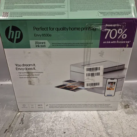 BOXED HP ENVY 6500E SERIES PRINTER