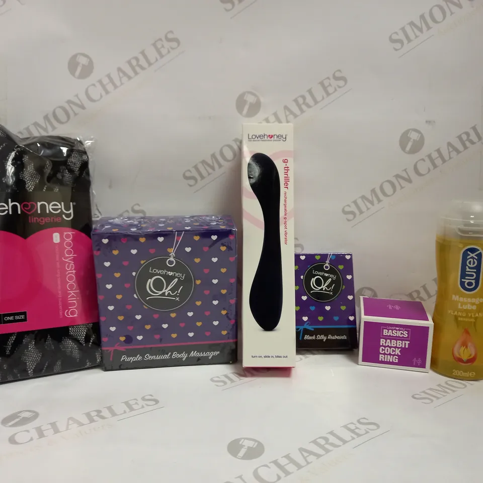 LOVEHONEY 6PC COUPLES TOY KIT