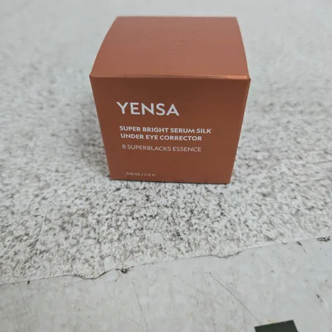 YENSA SUPER BRIGHT SERUM SILK UNDER EYE CORRECTOR – 8 SUPERBLACKS ESSENCE 5G