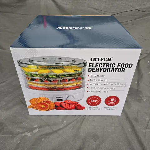 ARTECH ELECTRIC FOOD DEHYDRATOR – BOXED