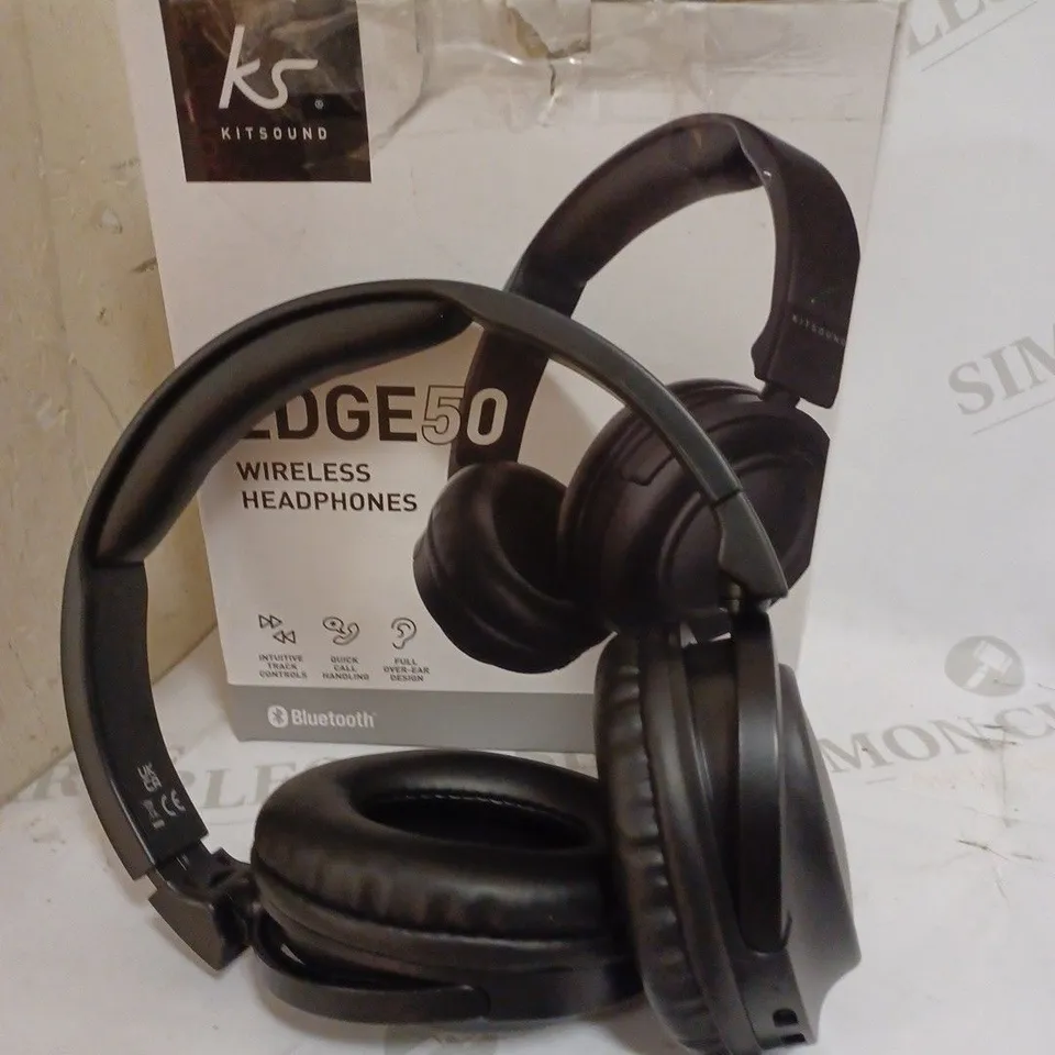 KITSOUND EDGE50 WIRELESS HEADPHONES 