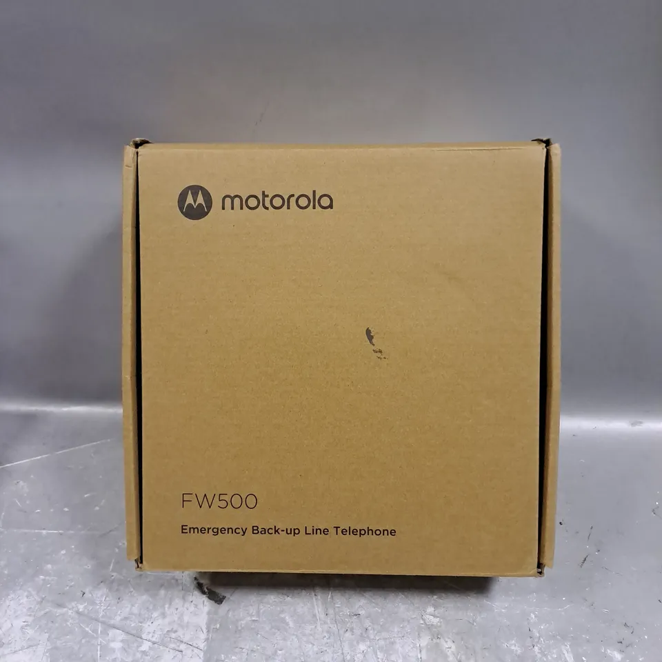 BOXED MOTOROLA FW500 EMERGENCY BACK-UP LINE TELEPHONE 