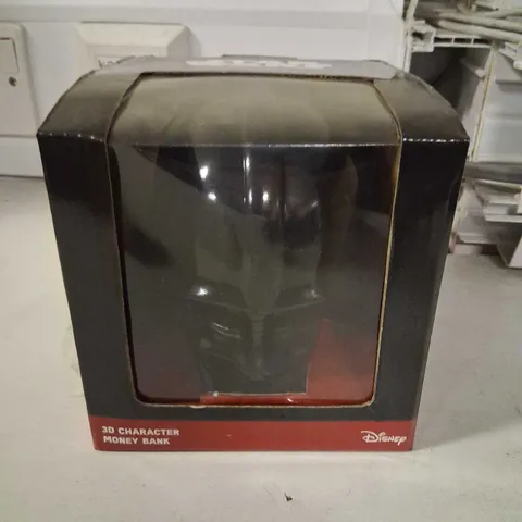STAR WARS 3D CHARACTER MONEY BANK - BOXED (DISNEY)