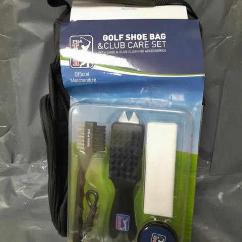 PGA TOUR SHOE WITH CLUB CLEANER