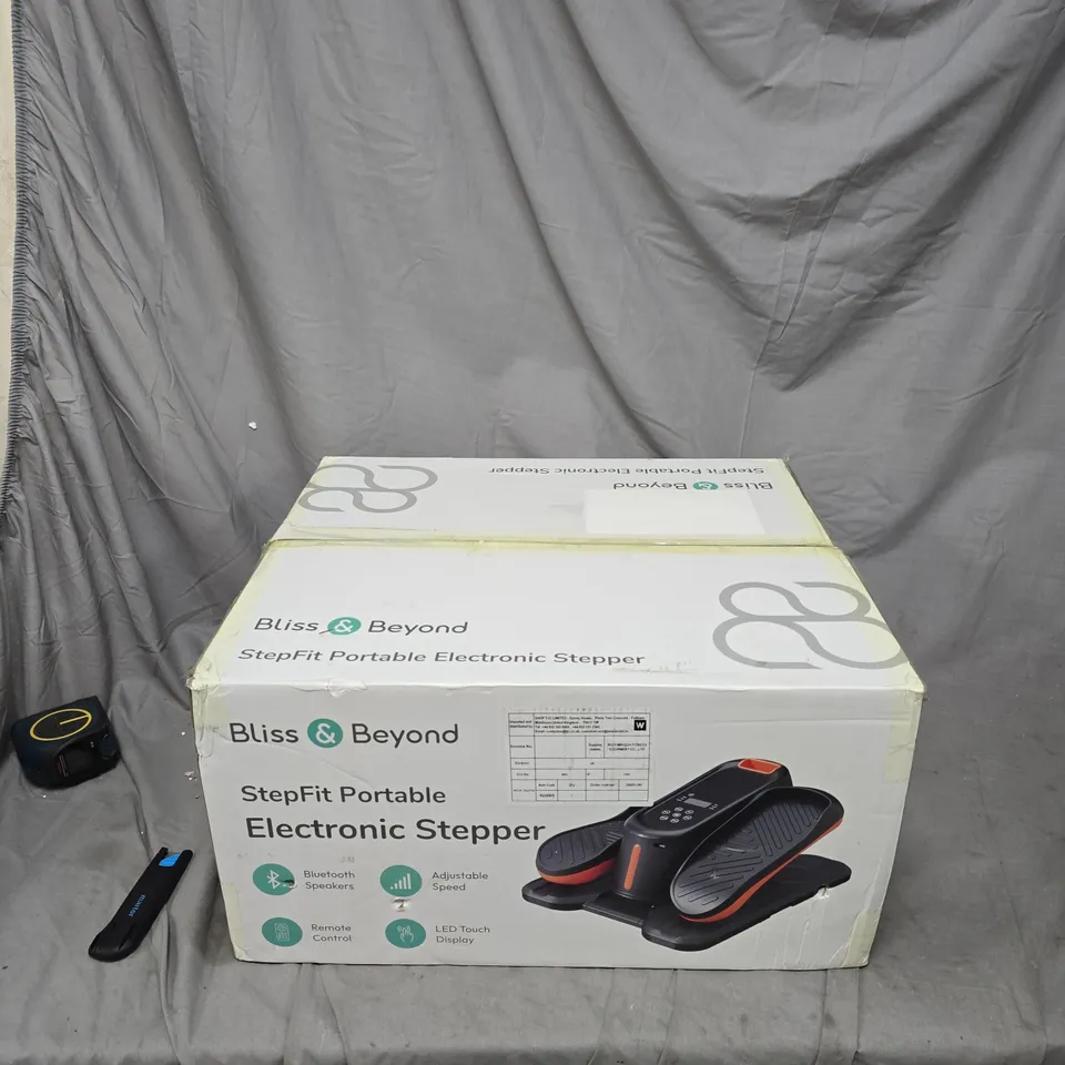 BLISS & BEYOND STEPFIT PORTABLE ELECTRONIC STEPPER
