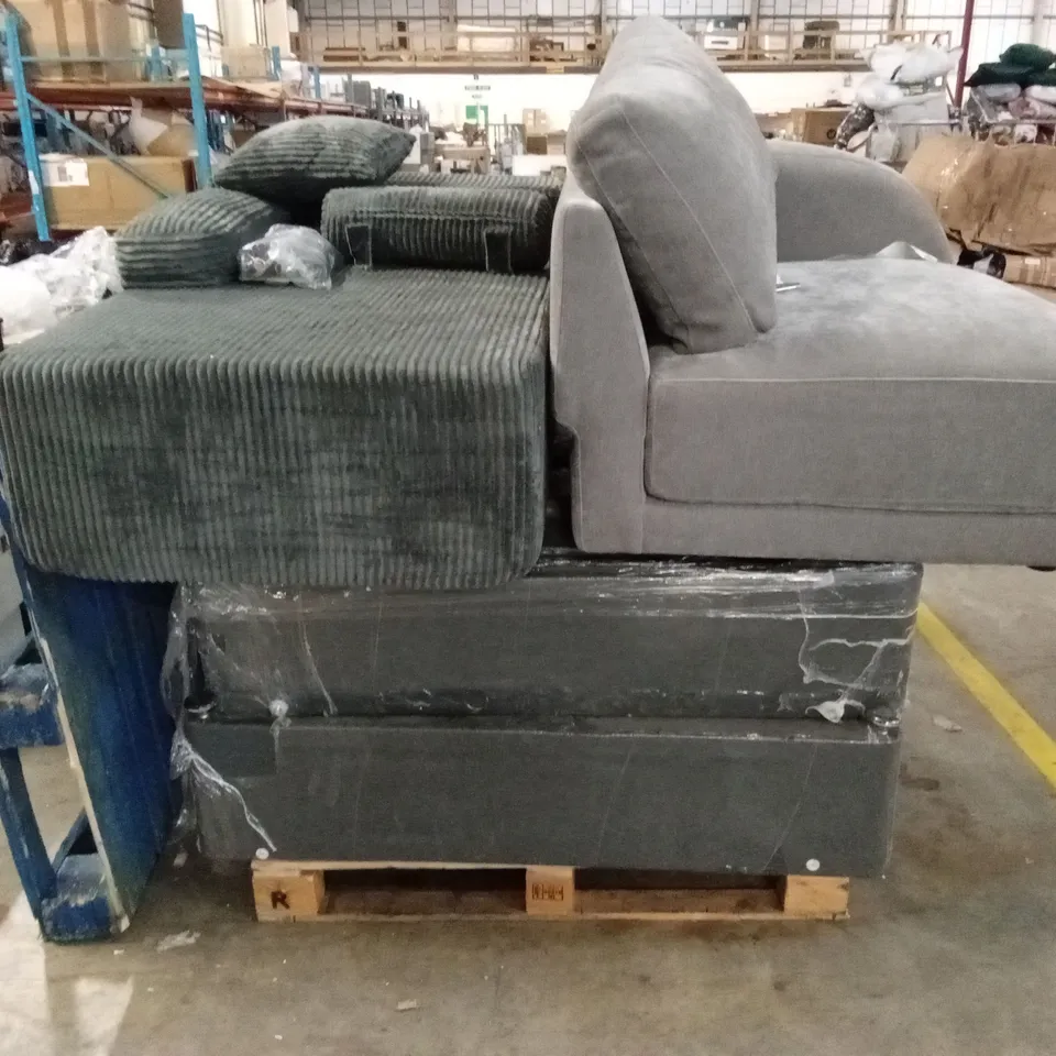 PALLET OF ASSORTED SOFA AND DIVAN PARTS