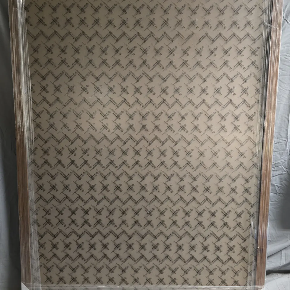 LARGE WOODEN PHOTO FRAME - APPROX 81X107CM