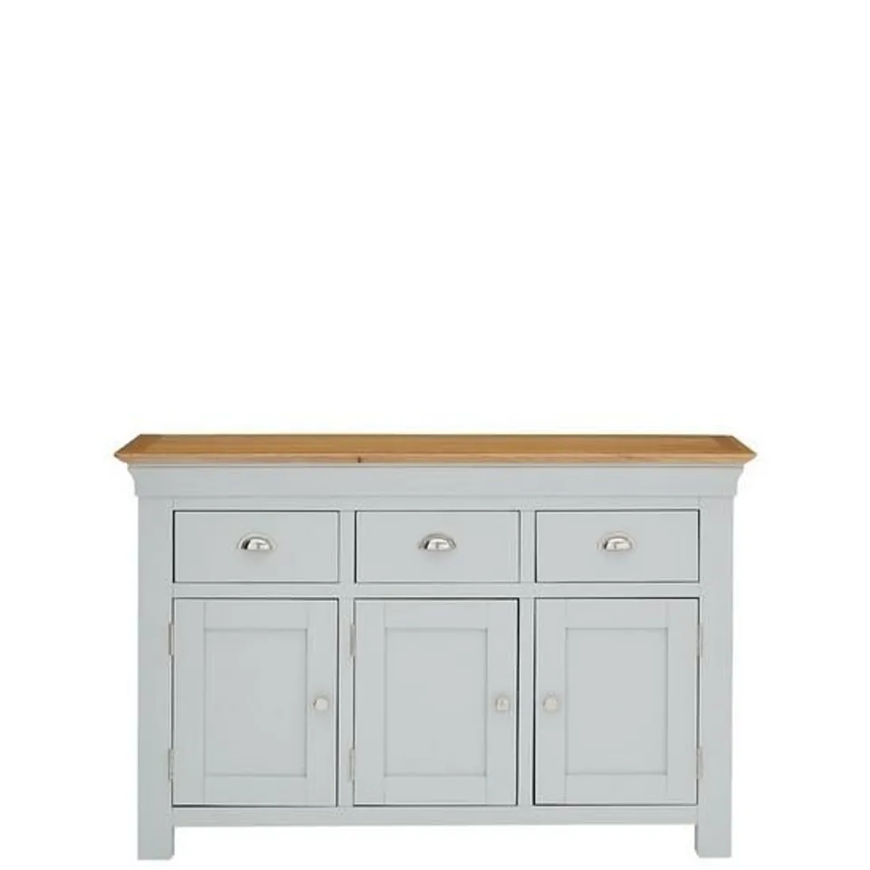 BOXED SEATTLE LARGE SIDEBOARD - GREY OAK (1 BOX) 