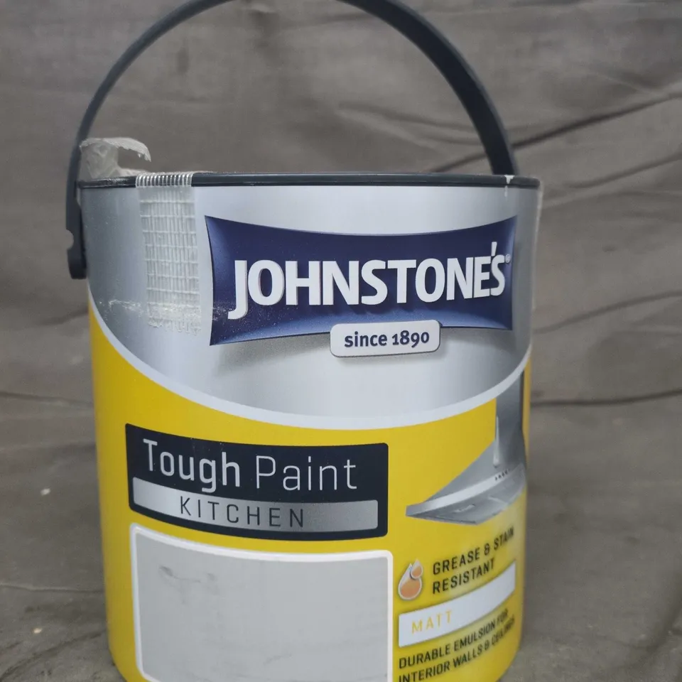 JOHNSTONE'S TOUGH PAINT KITCHEN – MANHATTAN GREY (MATT FINISH) - 2.5L