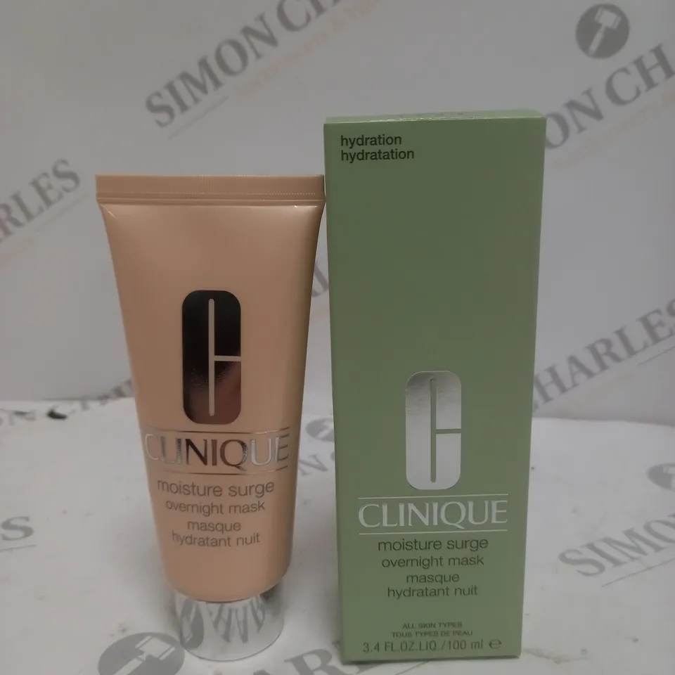 BOXED CLINIQUE MOISTURE SURGE OVERNIGHT MASK - 100ML