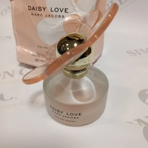 BOXED MARC JACOBS DAISY LOVE EAU SO SWEET EAU DE TOILETTE 30ML