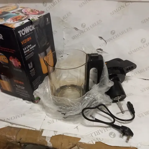 TOWER T12067 1000W VIZION 1.6L SOUP MAKER