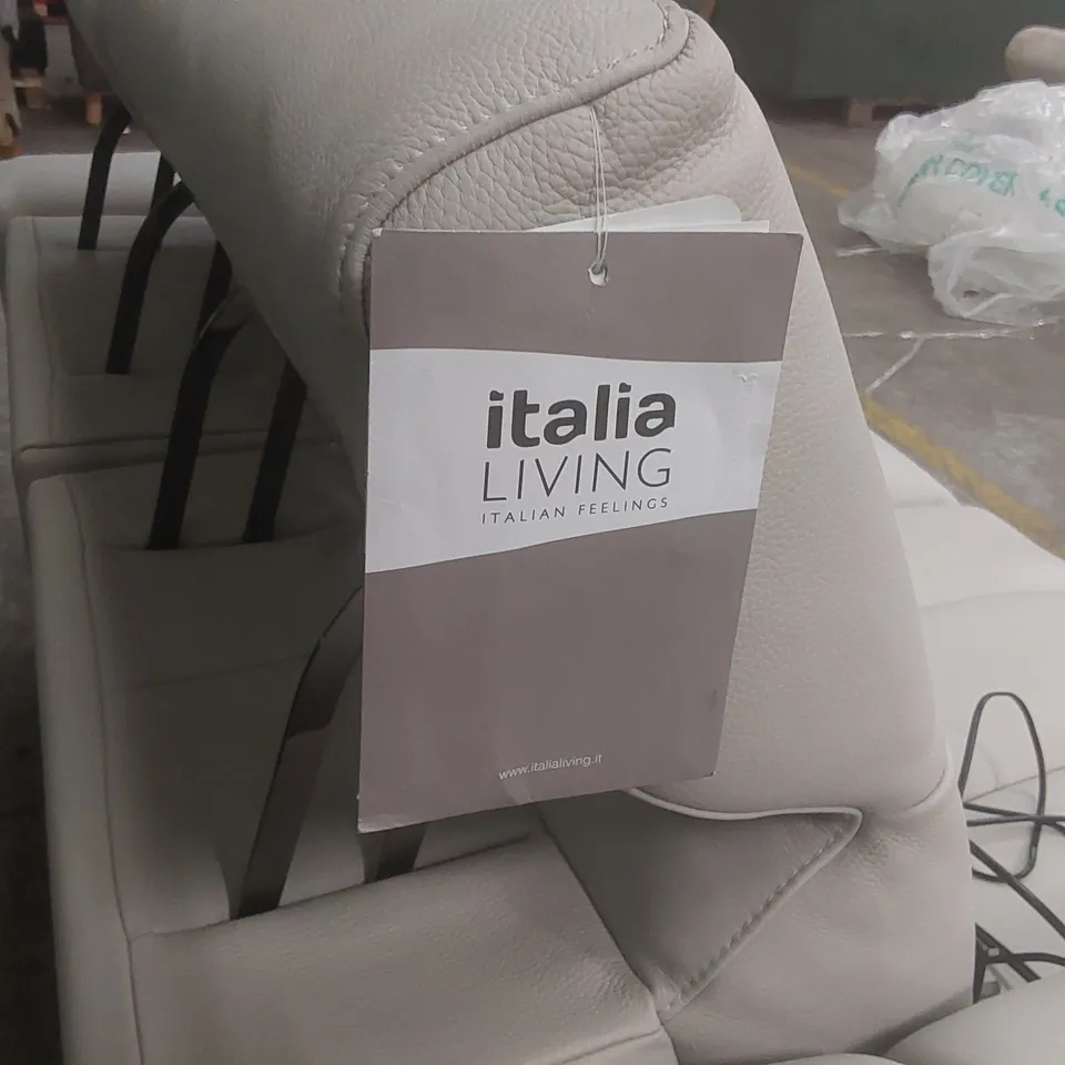 QUALITY DESIGNER ITALIAN MADE LEATHER UPHOLSTERED GIORGIO LOVESEAT