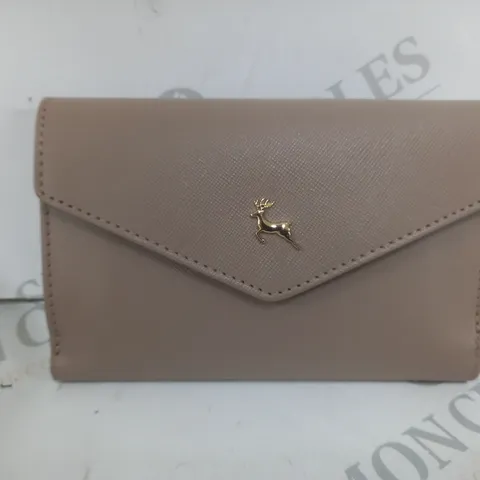 ASHWOOD LEATHER FLAP OVER MEDIUM WALLET 