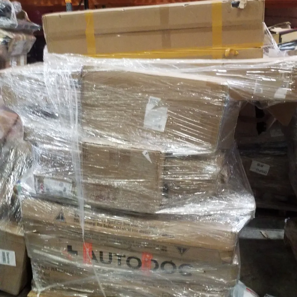 PALLET OF ELECTRICAL ITEMS AND HOUSEHOLD GOODS TO INCLUDE;KIDS BIKE,GARDEN STRIMMER,PHOTOGRAPHY STAND