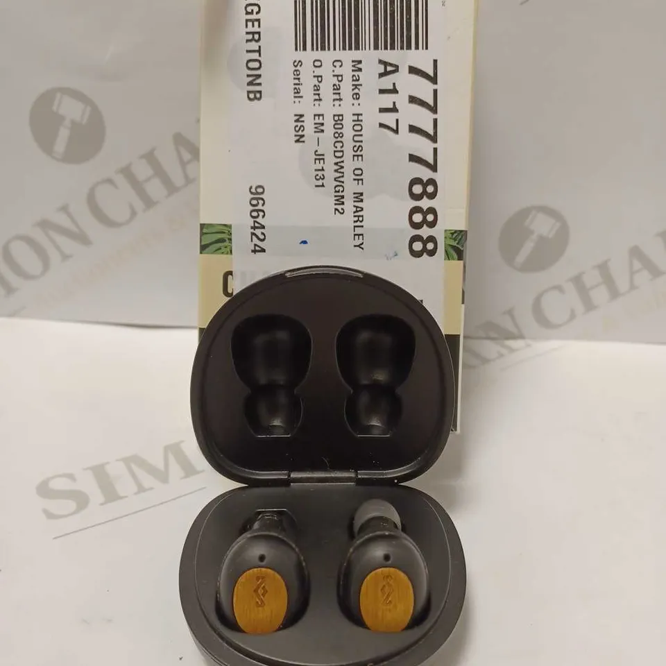 HOUSE OF MARLEY TRUE WIRELESS CHAMPION EARPHONES 