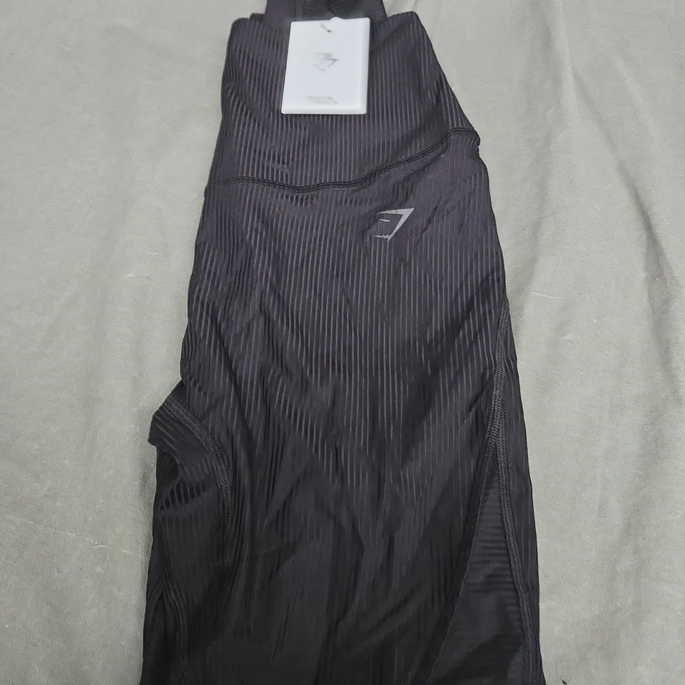 GYMSHARK RIBBED LEGGINGS SIZE S