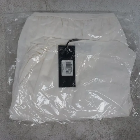 BAGGED WHITE FOX I GOT YOU LOVE MINI DRESS IN WHITE SIZE XS