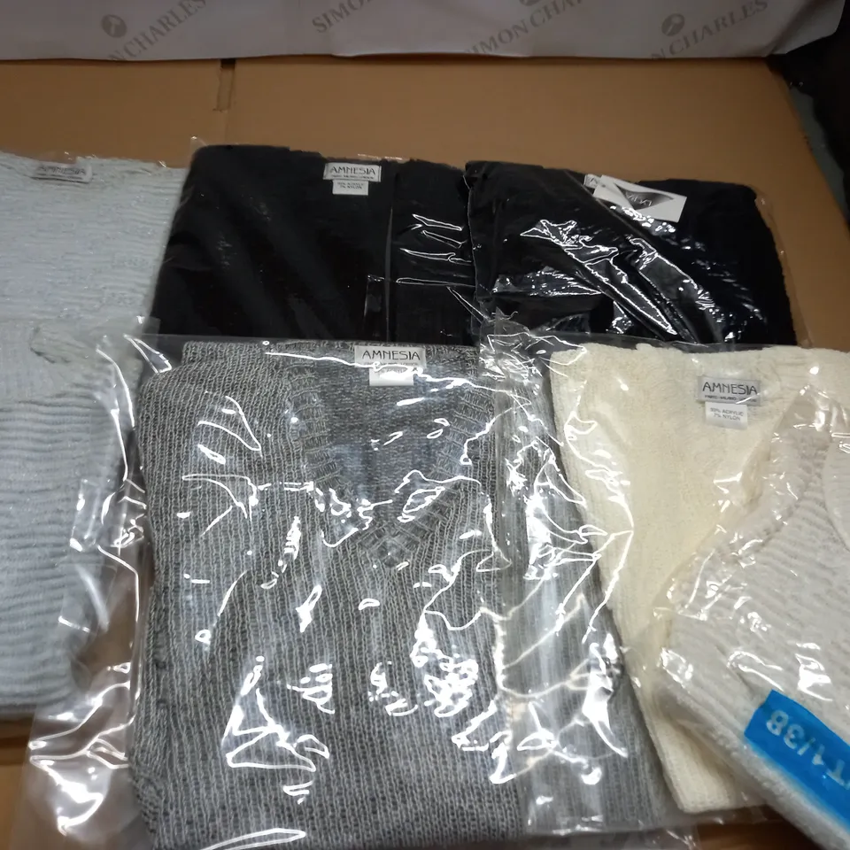 LOT OF APPROXIMATELY 35 ASSORTED BAGGED CLOTHING ITEMS - VARIOUS SIZES