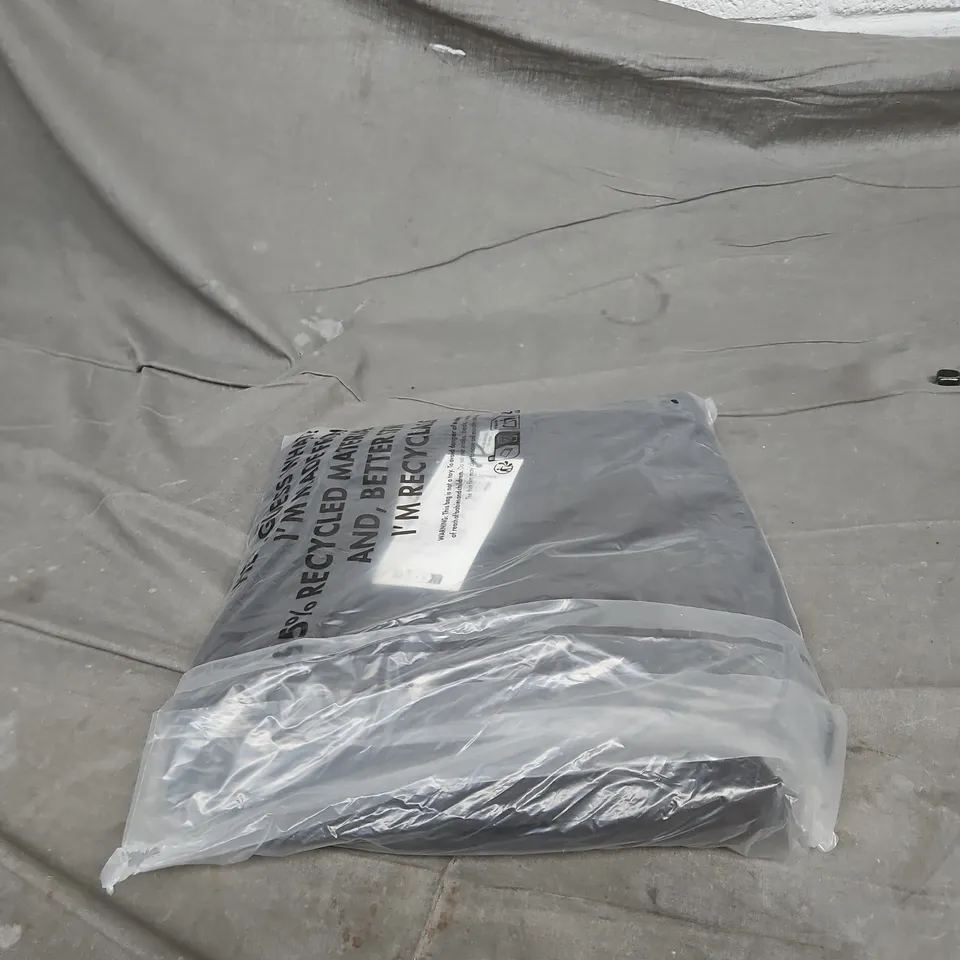 JACK AND JONES LOOSE FIT CARGO TROUSERS BLACK W36 L34 BAGGED