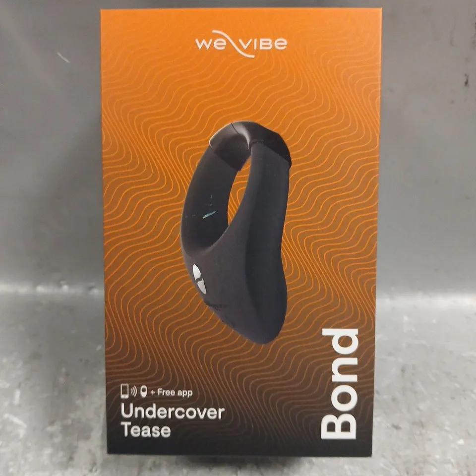 SEALED WEVIBE BOND UNDERCOVER TEASE PLEASURE AID