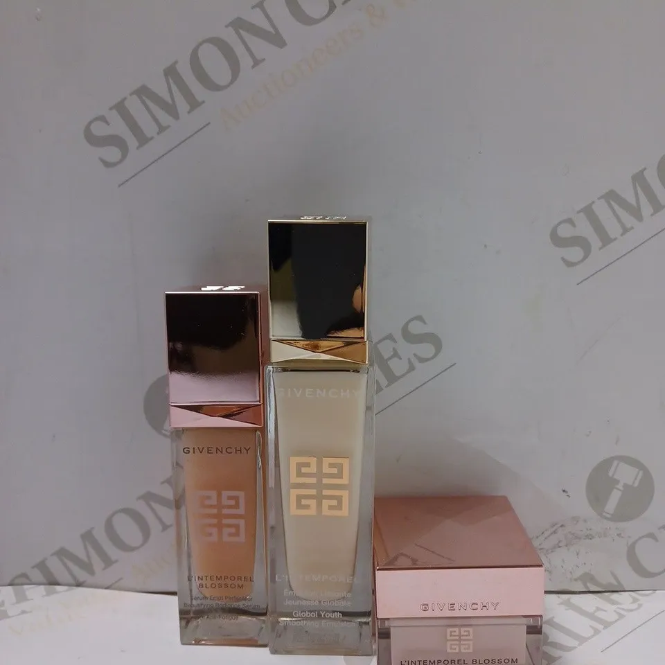 BOX OF APPROX 15 ASSORTED HEALTH AND BEAUTY ITEMS TO INCLUDE - GIVENCHY LINTEMPOREL BLOSSOM - GIVENCHY L'INTEMPOREL - GIVENCHYL'INTEMPOREL BLOSSOM 