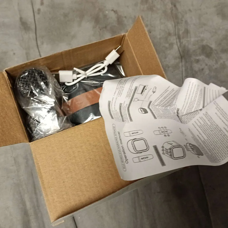 BOXED COLOURFUL KARAOKE SOUND SYSTEM