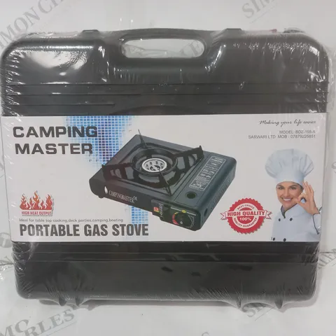 CAMPING MASTER PORTABLE GAS STOVE