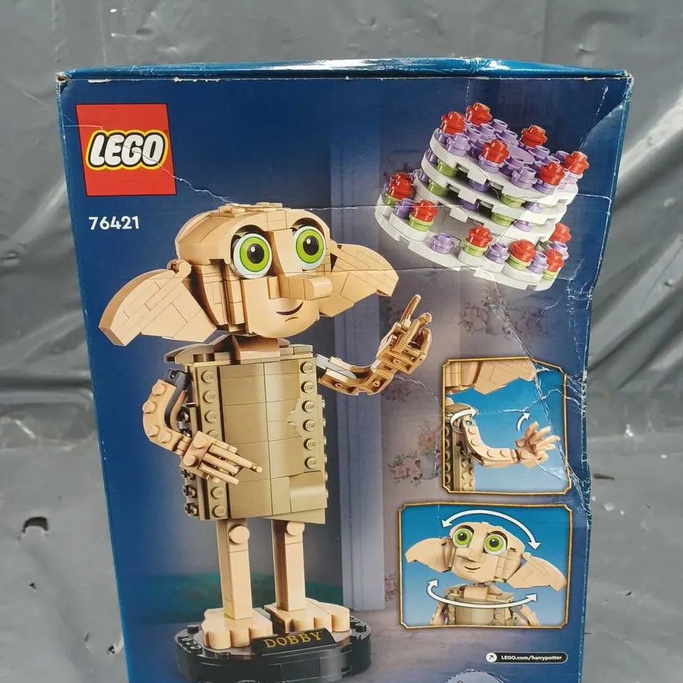 BOXED LEGO HARRY POTTER DOBBY THE HOUSE ELF 76421 RRP £24.99